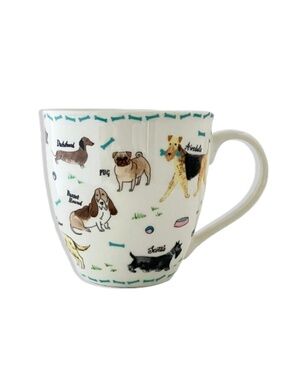 2021 Milly Green British Design Debonair Dogs Coffee Hot Chocolate Tea Mug NEW